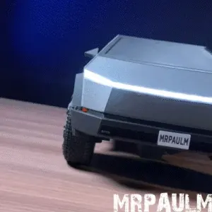 Tesla Cybertruck Body Kit 1/10