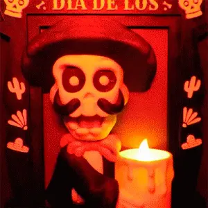 BLACK CHARRO PAINTING