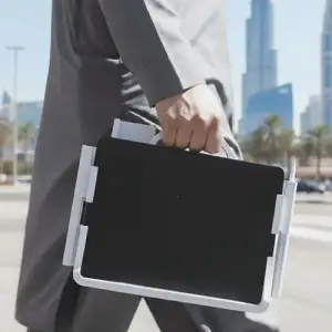 My iSuitcase: The Ultimate Print-in-Place iPad Workstation