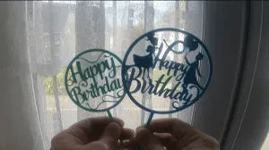 Happy Birthday Cake Topper
