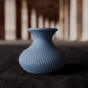 Pixel Vase V7 | Ribbed Neck Shape | Plant Pot  | Plantar