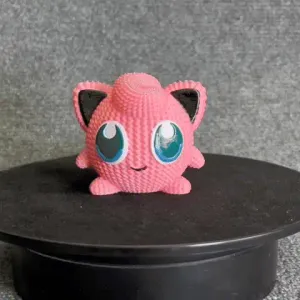 Pokemon Jigglypuff Crochet - Knitted - STL & 3mf Multicolor