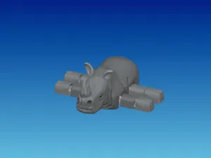Wobble Horn Rhino
