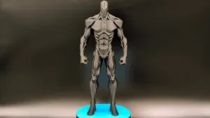 Null Sentinel - Male Anatomy Sculpture