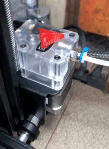 BMG Extruder retraction Knob