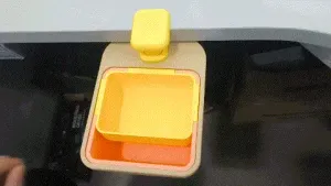 Office fruit cracking artifact