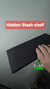 Hidden Stash Prank Wall Shelf