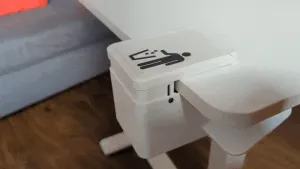 Desktop trash can (table waste bin)
