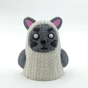 Knitted Ghost Cat (cute)