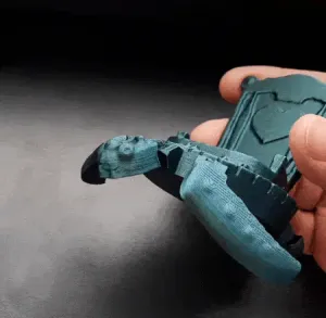 Articulated turtle PHONE holder