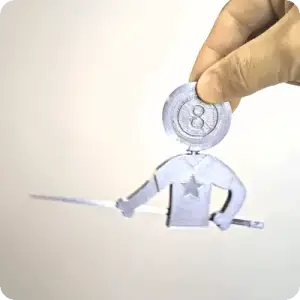 Articulated 8-Ball Star