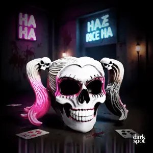 Harley Quinn Skull Dark Decoration