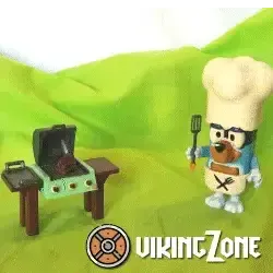 Dream Toy BBQ: Bluey, Pinypon, and Barbie Join the Fun.