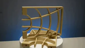 Decorative shelf Cobweb v1.0(150x400mm)