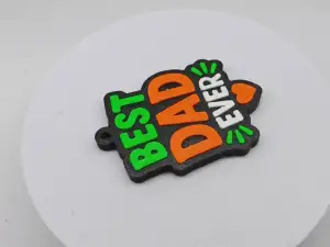 Best Dad Ever Father's Day pendant, keychain