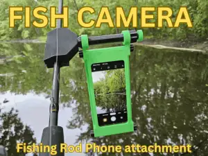 FISHCAM - fishing rod phone attachment