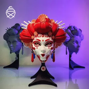 GEISHA WALL MASK