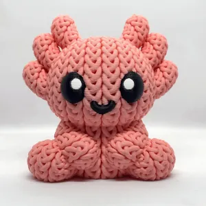 Knitted Cute Axolotl
