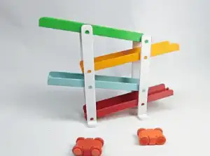 Children's Educational Toy - Four-Layer Track Car