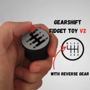 Gear shift fidget toy V2