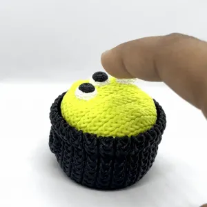 Knitted Witch's Cauldron Clicker