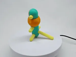 Big Mouth Monkey assembleable toy figurine