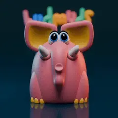 Elephant "Budmuds" Personal Use Only