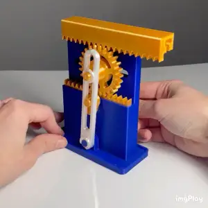 GEARS MECHANISM - ALTERNATE MOTION ASSEMBLY TOY