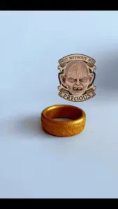 Ring lords of the ring resin print