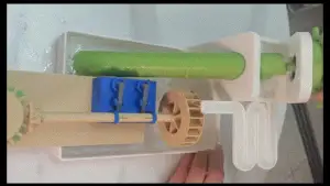 3D Printed Water Powered Mill - Summer Water Playground