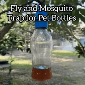Fly and Mosquito Trap for PET Bottles