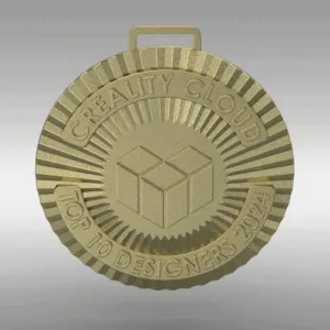 Creality Cloud Top 10 Annual Designer Medal 2024