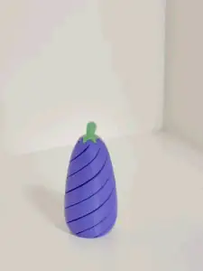 Spinning Fidget Vegetable – Eggplant
