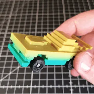 MUSCLECAR - BRAKES Toy Cars Series (wheels separately)
