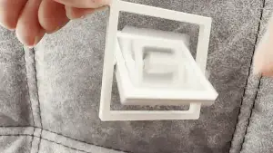 Square fidget - one and two axes