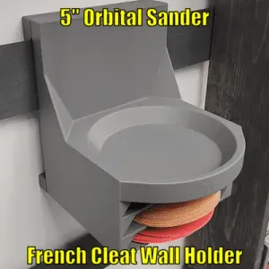 Random Orbital Sander Wall Holder System