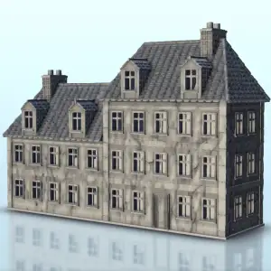 Building 18 - terrain WW2 scenery modern miniatures diaroma