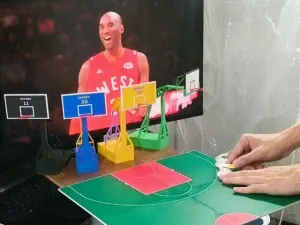 20比1球星篮球架