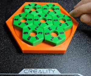 6 x 7 HEX CODE CRACKER Puzzle PRIME SET NUMBER SOLVING GAME