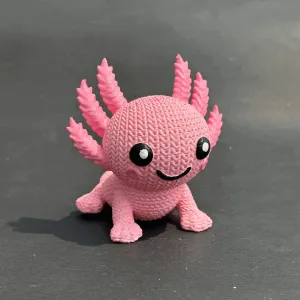 Knitted Axolotl