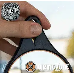 Café Racer Motorcycle Mirror 3D 🏍️ | Retro Custom Design