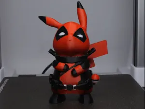 [Pokemon] Pikapool Multi Color Pikachu x DeadPool