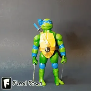 Flexi Print-in-Place Teenage Mutant Ninja Turtles, Leonardo