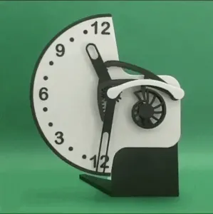 Retrograde Clock