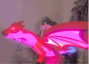 Can be used as a night light and ceiling light