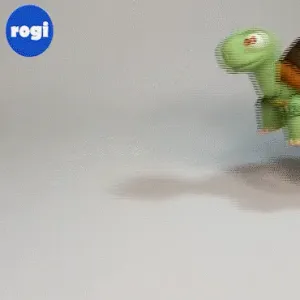 ARTICULATED CARTOON TURTLE