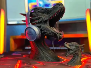 Dragon headphone holder + LIGHT