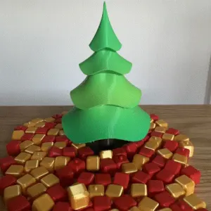 Christmas Tree Secret Stasher - Curvy Edition