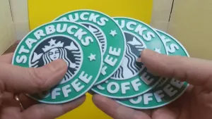 Starbucks Style Coasters