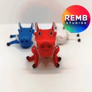Flexi Warthog | Articulated Warthog | Pig